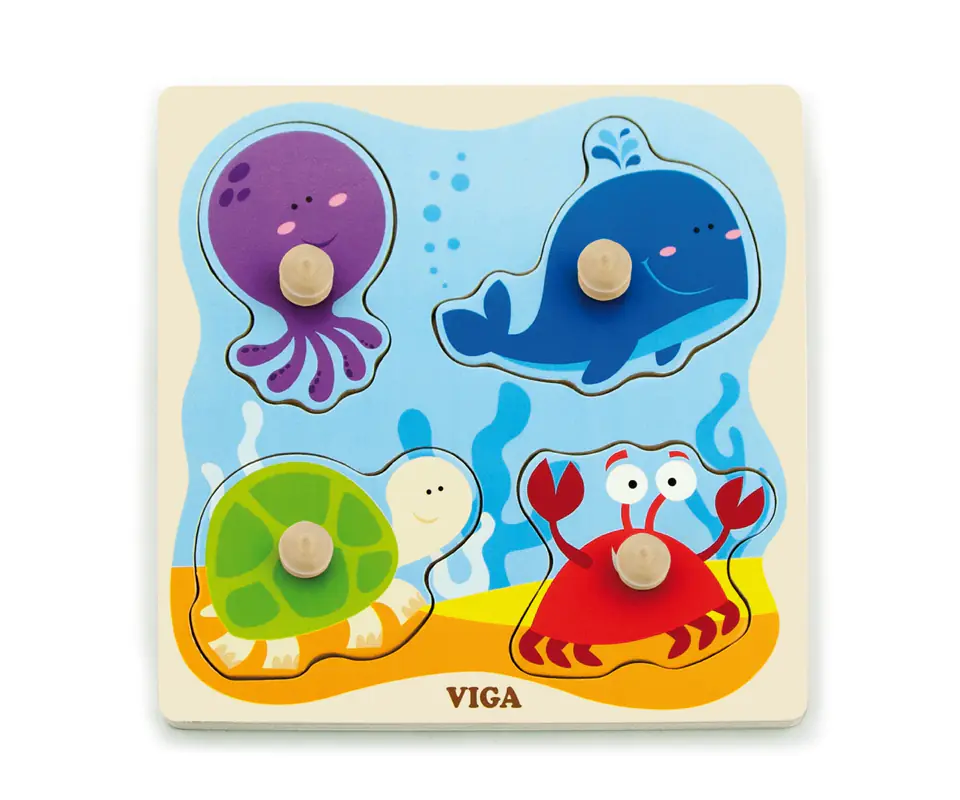 ⁨Viga 50132 Puzzle z uchwytami - Ocean⁩ at Wasserman.eu