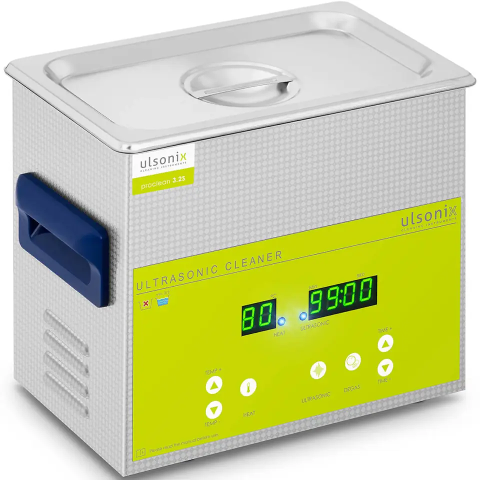Myjka wanna ultradźwiękowa oczyszczacz LED 3.2 l 120 W w sklepie Wasserman.eu