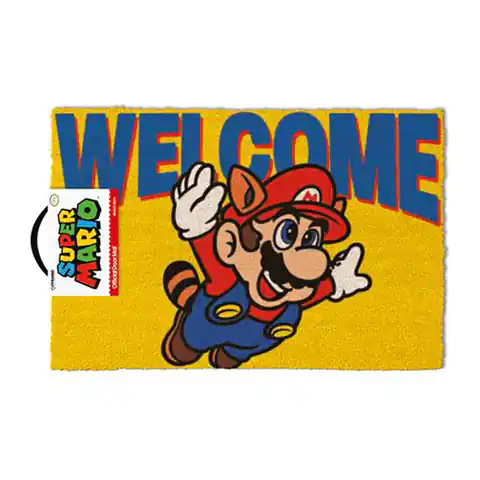 ⁨Super Mario - Wycieraczka (40 x 60 cm)⁩ w sklepie Wasserman.eu