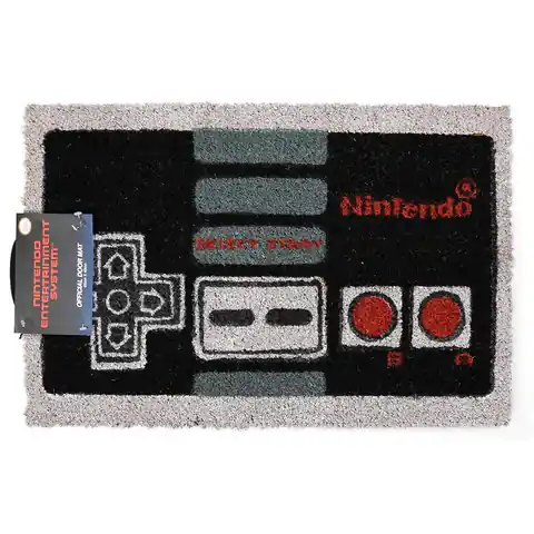 ⁨Nintendo - Wycieraczka w kształcie kontrolera (40 x 60 cm)⁩ w sklepie Wasserman.eu