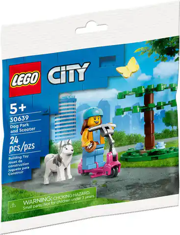⁨LEGO 30639 Wybieg dla psów i hulajnoga⁩ w sklepie Wasserman.eu
