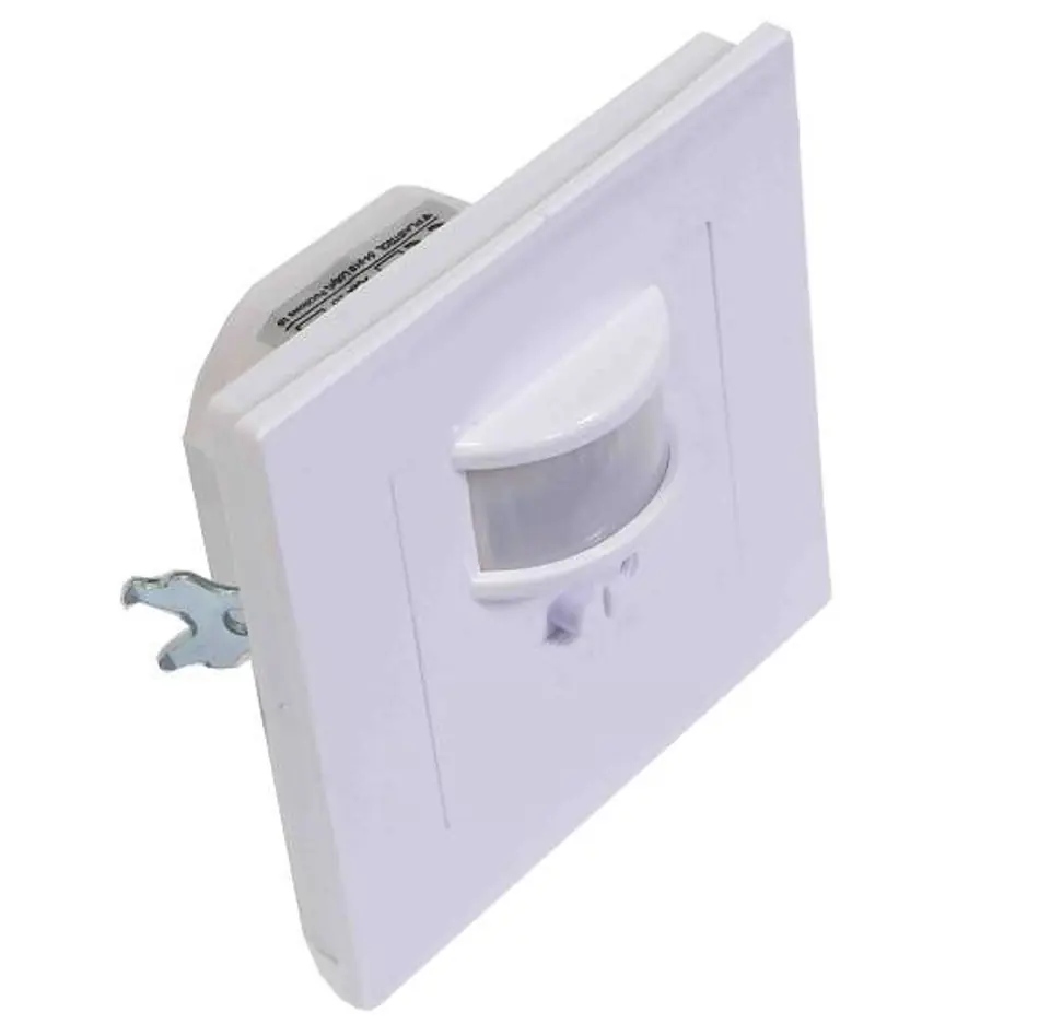 ⁨PIR MOTION SENSOR WHITE 160 ST. 500W 9 METERS IP20⁩ at Wasserman.eu