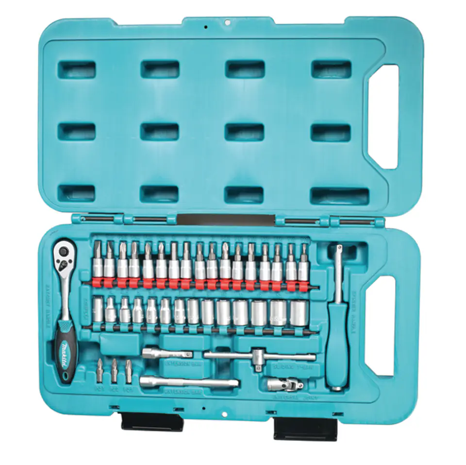 ⁨MAKITA P-90283 SET OF BITS AND SOCKETS WITH HANDLE⁩ at Wasserman.eu