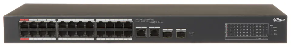 ⁨SWITCH POE CS4226-24ET-375 24-PORTOWY SFP DAHUA⁩ w sklepie Wasserman.eu