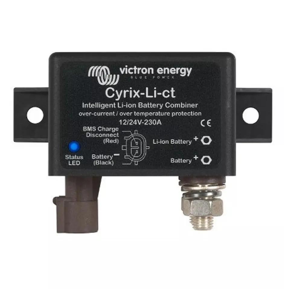 ⁨Victron Energy Cyrix-Li-ct 12/24-230 battery connector⁩ at Wasserman.eu