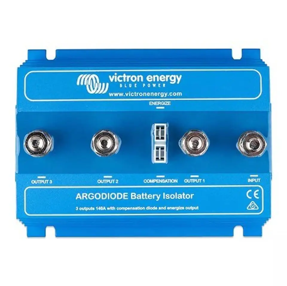 ⁨Victron Energy Argodiode 140-3AC 3 battery 140A Retail agrodiode battery disconnector⁩ at Wasserman.eu