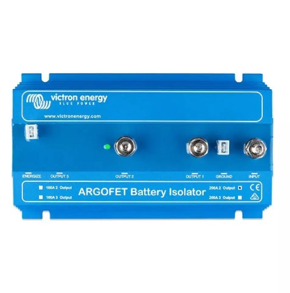 ⁨Victron Energy Argofet battery isolator 200-2 2 batteries 200 A⁩ at Wasserman.eu