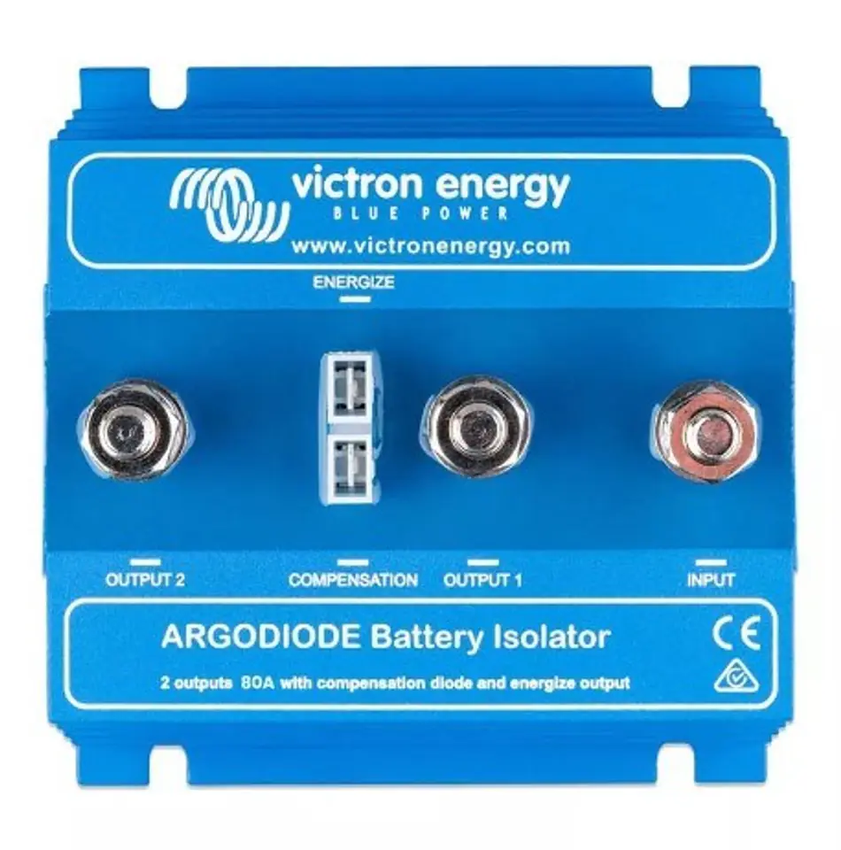 ⁨Victron Energy Argodiode 80-2AC 2 battery 80A Retail agrodiode battery disconnector⁩ at Wasserman.eu