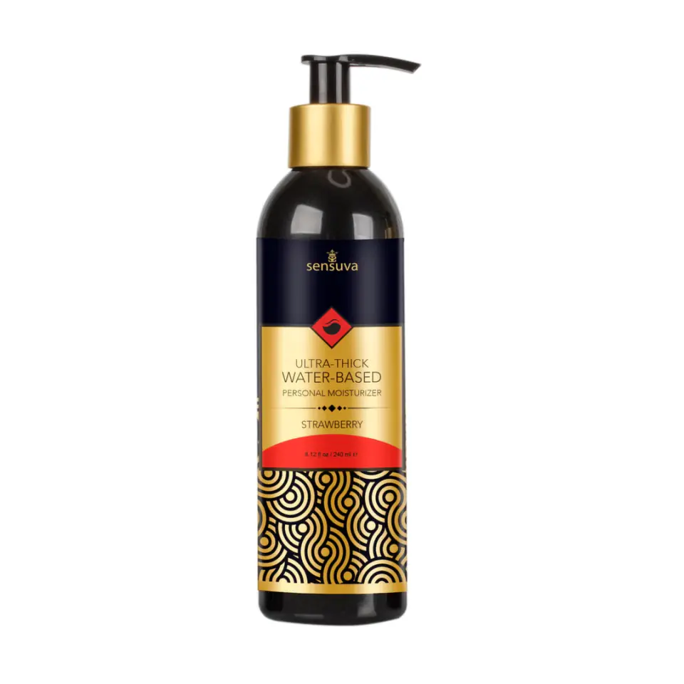 ⁨Sensuva Ultra-Gęsty Krem Nawilżający Wodny Truskawka 240 ml⁩ w sklepie Wasserman.eu