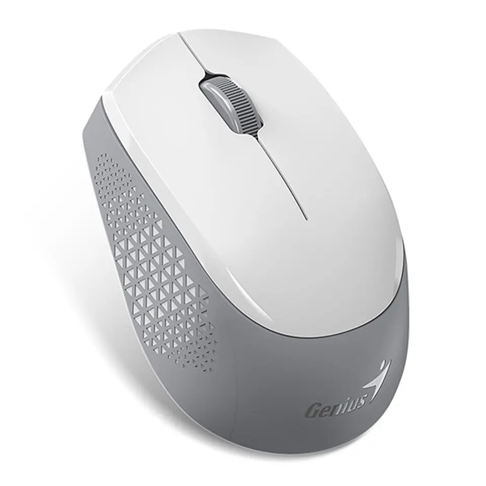 ⁨Mysz bezprzewodowa, Genius NX-8000S BT, biało-szary, optyczna, 1200DPI⁩ w sklepie Wasserman.eu