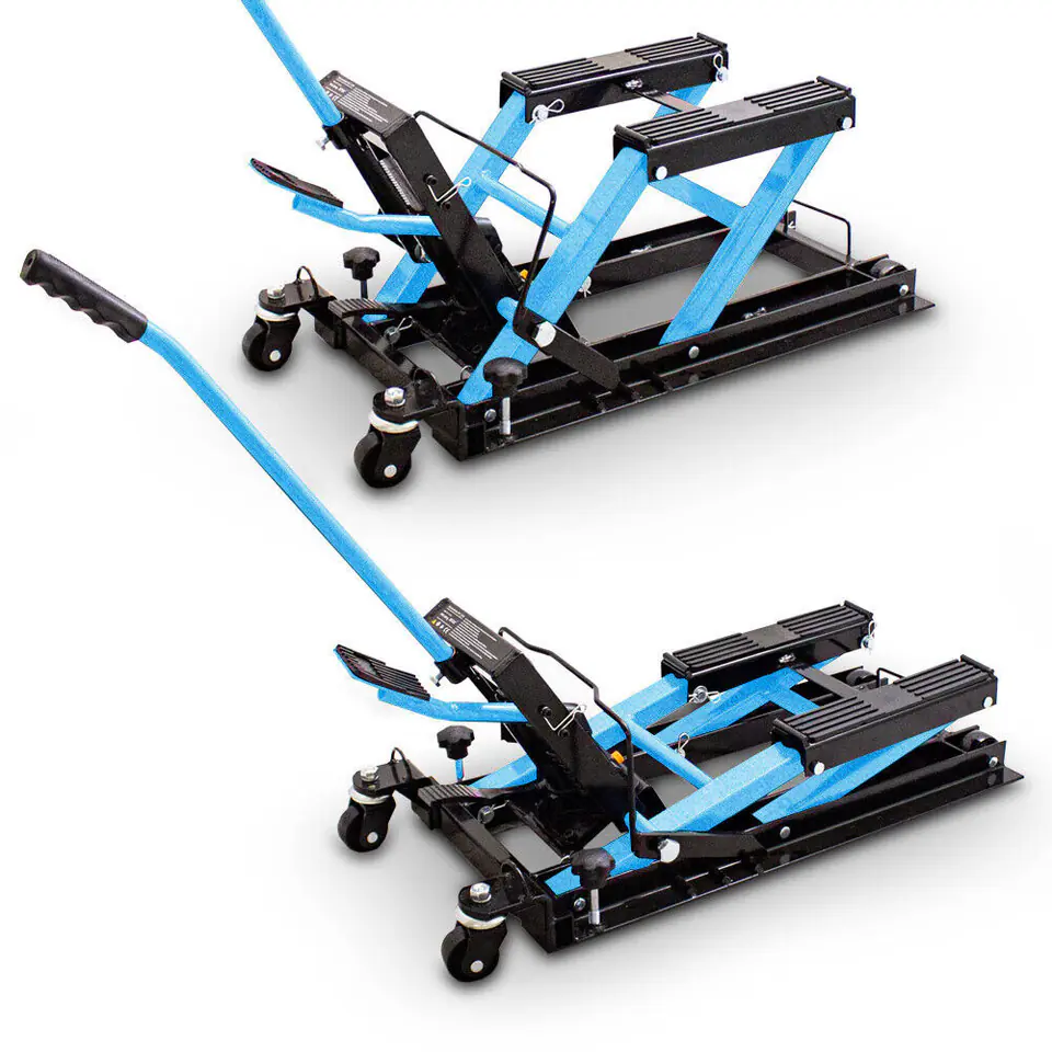 ⁨Podnośnik Stojak na motocykl quada do 680kg mocny Motocyklowy z pedałem⁩ w sklepie Wasserman.eu