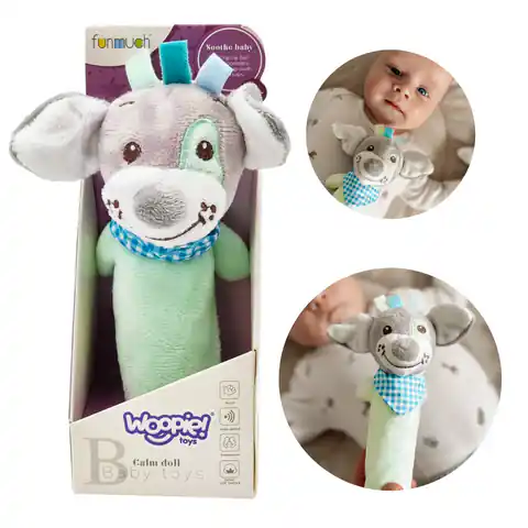 ⁨WOOPIE BABY Zabawka Pluszowa Sensoryczna Piszczek⁩ w sklepie Wasserman.eu