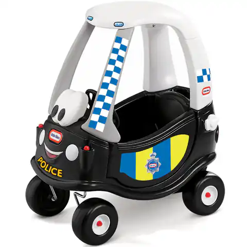 ⁨Little Tikes Jeździk Patrol Policji Samochód Cozy Coupe Radiowóz⁩ w sklepie Wasserman.eu