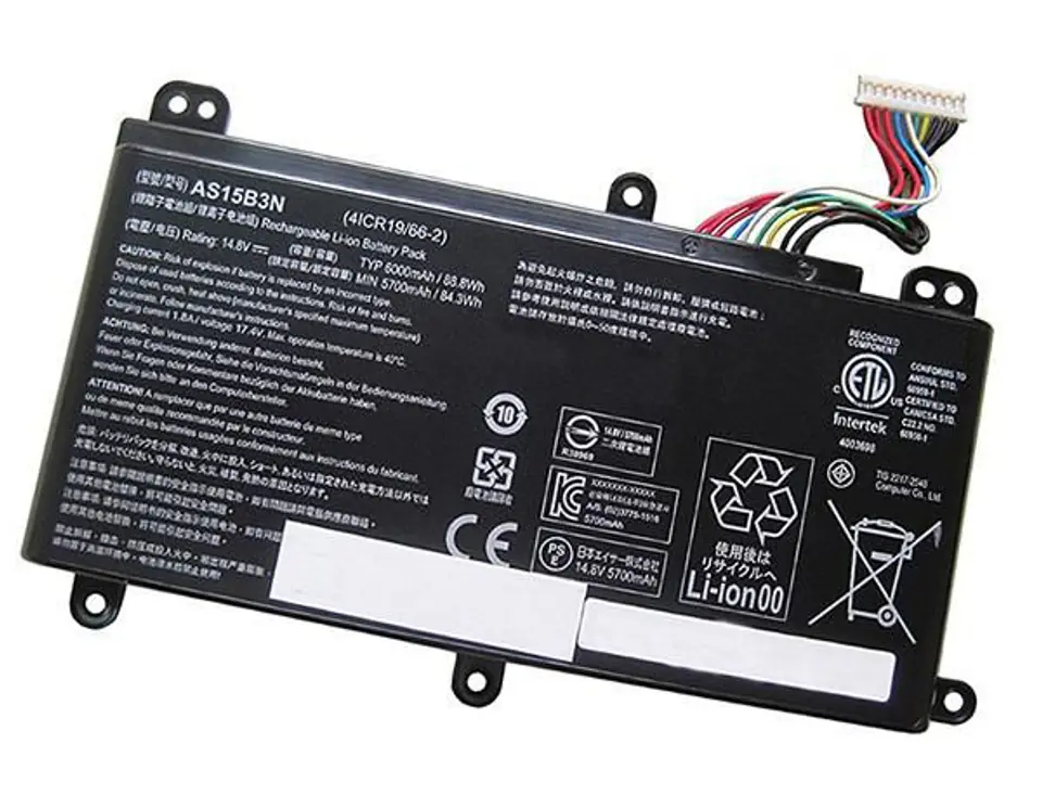 ⁨CoreParts Laptop Battery for Acer 86Wh⁩ w sklepie Wasserman.eu