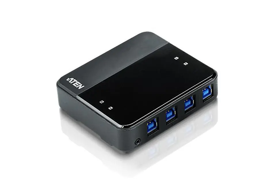 ⁨ATEN 4-port USB 3.0 Peripheral Sharing Device⁩ at Wasserman.eu