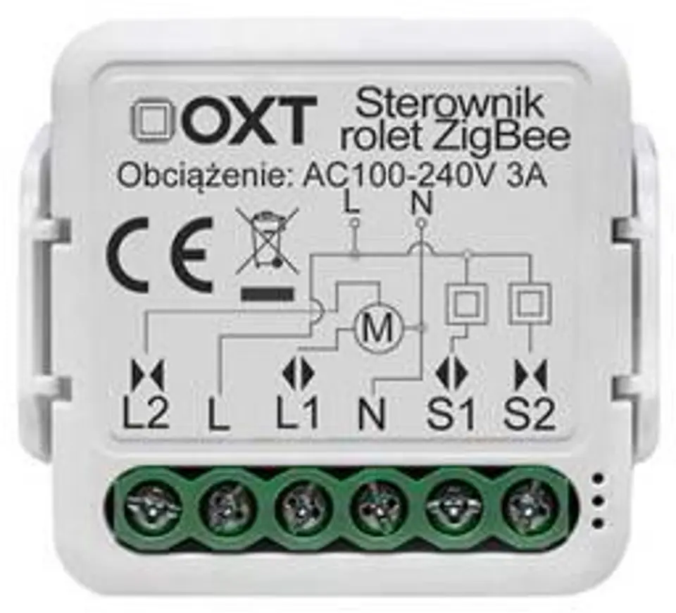 ⁨Moduł OXT mini sterownik rolet ZigBee TUYA⁩ w sklepie Wasserman.eu
