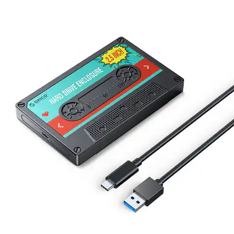 ⁨ORICO OBUDOWA DYSKU USB-C SATA 2,5", 6GBPS, KASETA⁩ w sklepie Wasserman.eu