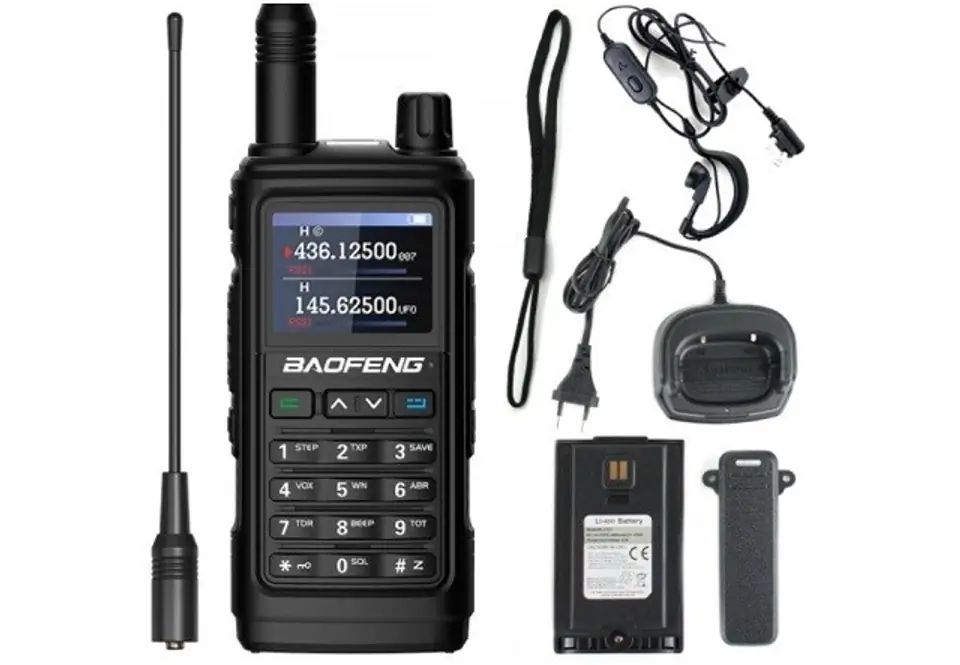 Krótkofalówka Baofeng UV-17E Czarna w sklepie Wasserman.eu