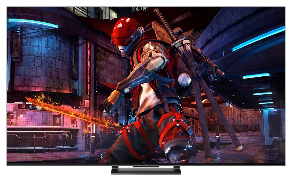 ⁨TCL C74 Series 55C745 TV 139.7 cm (55") 4K Ultra HD Smart TV Wi-Fi Black 1000 cd/m²⁩ at Wasserman.eu