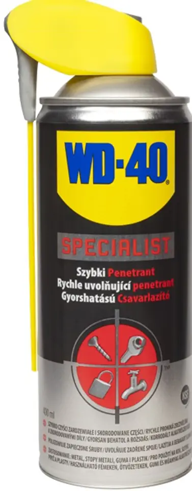 ⁨WD-40 SPECIALIST SZYBKI PENETRANT 400ML AEROZOL⁩ w sklepie Wasserman.eu