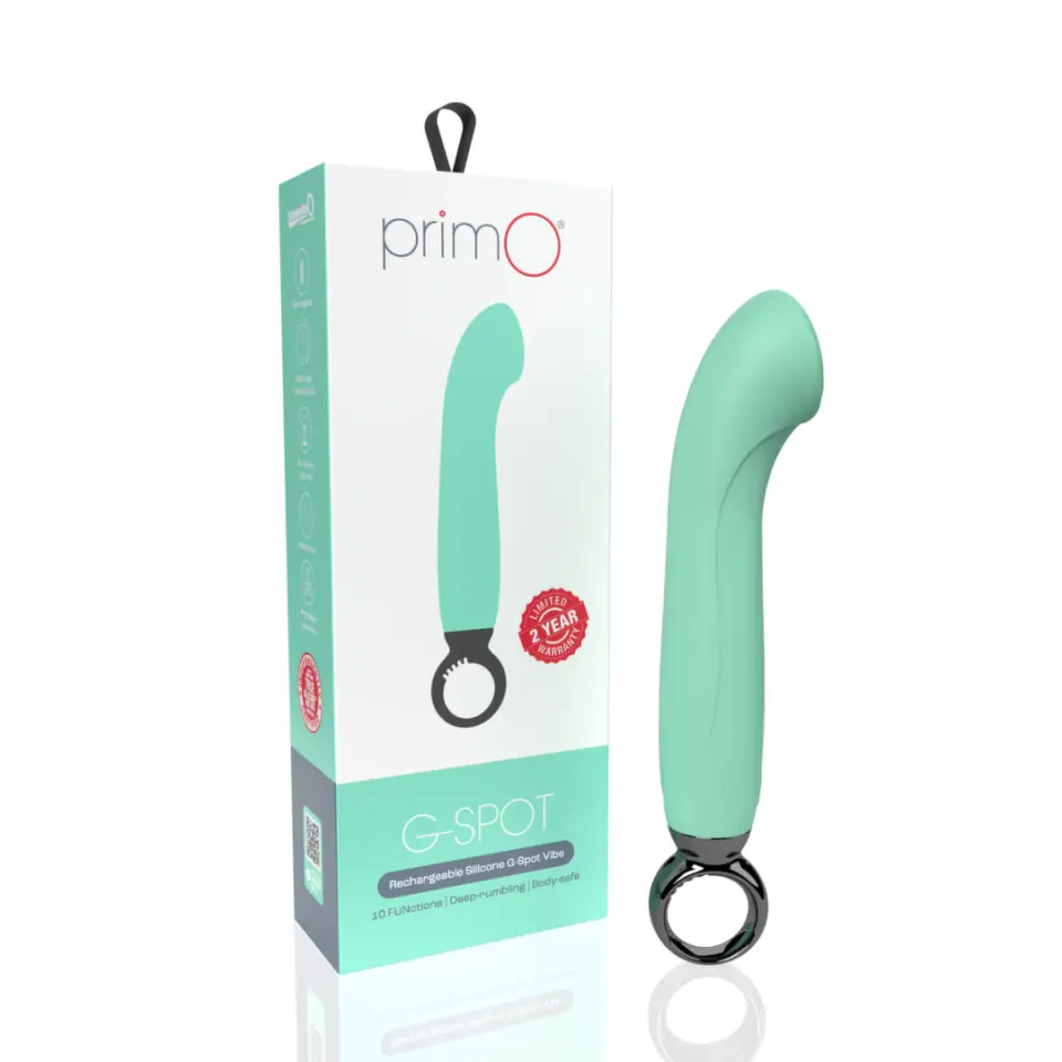 The Screaming O Primo G-Spot model zielony silikon wodoodporny w sklepie Wasserman.eu
