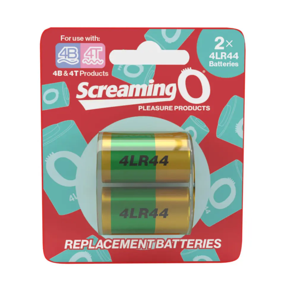 ⁨The Screaming O 4LR44 Baterie 2 sztuki - Zapasowe ogniwa do urządzeń⁩ w sklepie Wasserman.eu