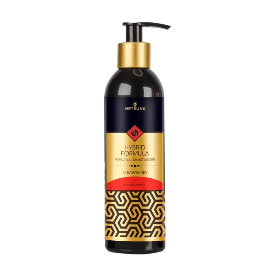 ⁨Sensuva Hybrid Lubrykant Hybrydowy Truskawkowy 240 ml⁩ w sklepie Wasserman.eu