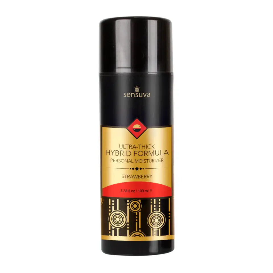 ⁨Sensuva Ultra-Thick Hybrid Krem Nawilżający Truskawka 100ml⁩ w sklepie Wasserman.eu