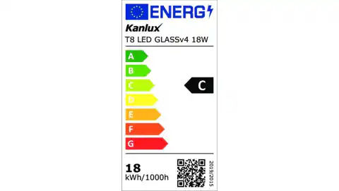 ⁨Świetlówka T8 LED Źródło światła LED G13 1212mm T8 LED GLASSv4 18W-CW 2880lm 6500K barwa zimna 3 lata Gwar. 33213⁩ w sklepie Wasserman.eu