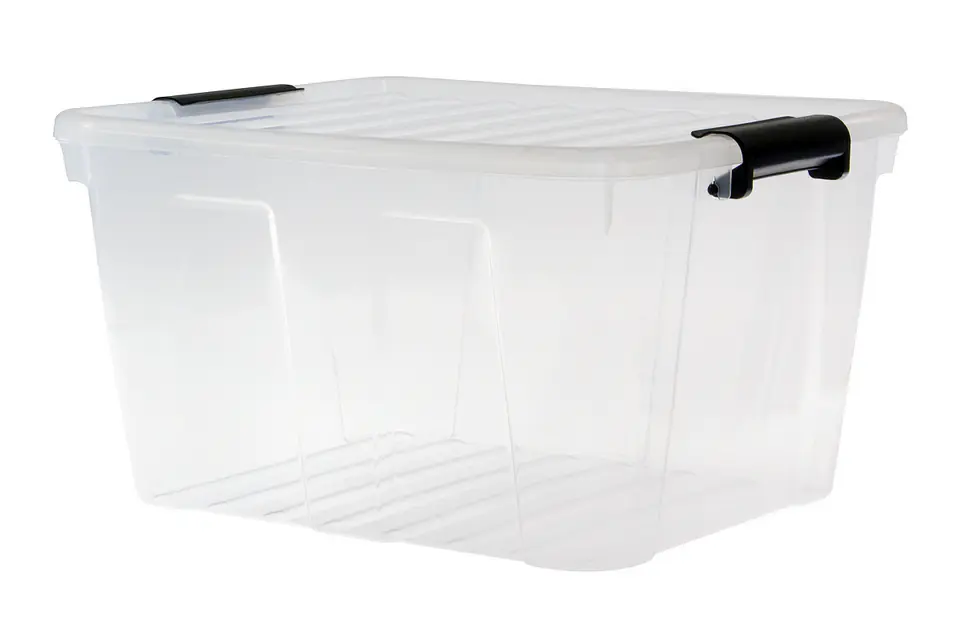⁨Container with lid Plast Team Home Box 30L⁩ at Wasserman.eu