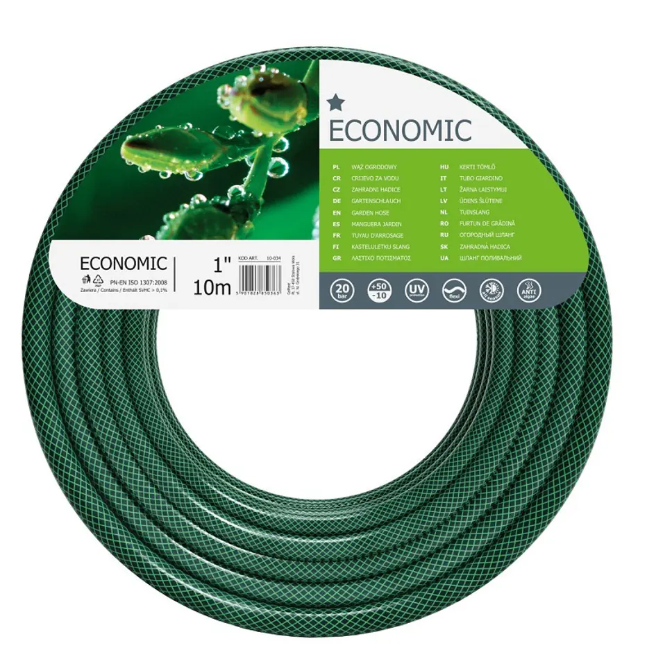 ⁨GARDEN HOSE ECONOMIC 1'' 10MB⁩ at Wasserman.eu