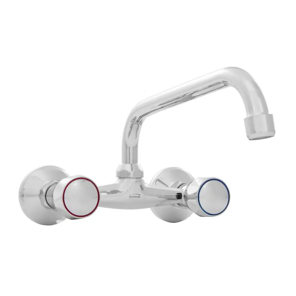 ⁨WASHBASIN-SINK WALL FAUCET WITH U-SPOUT⁩ at Wasserman.eu