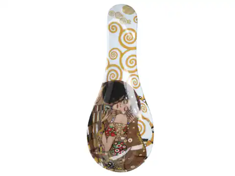 ⁨Łyżka na sztućce - G. Klimt, Pocałunek + Drzewo życia (CARMANI)⁩ w sklepie Wasserman.eu