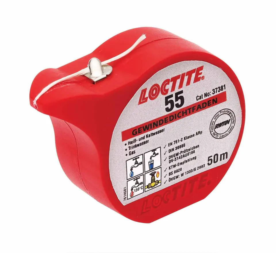 ⁨NIĆ USZCZELNIAJĄCA DO GWINTÓW LOCTITE 50M⁩ w sklepie Wasserman.eu