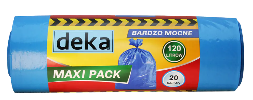 MAXI PACK BAGS VERY STRONG BLUE 120L A20 at Wasserman.eu
