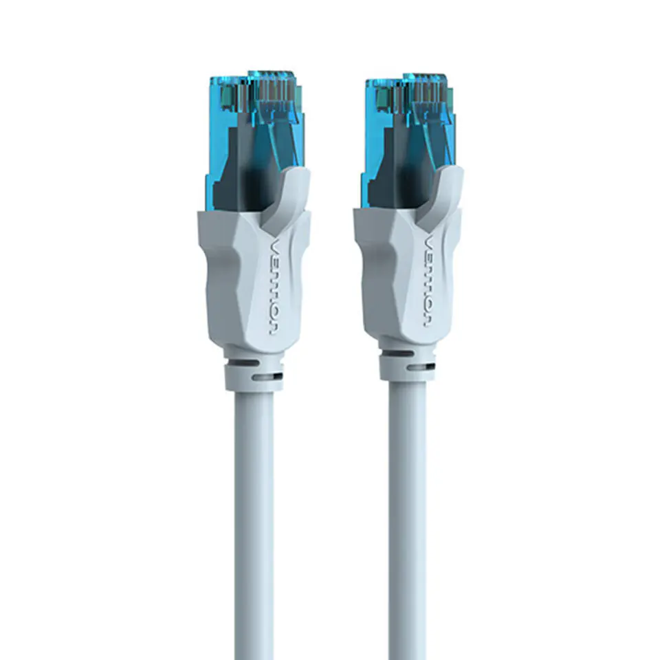 ⁨Kabel sieciowy UTP CAT5E Vention VAP-A10-S2000 RJ45 Ethernet 100Mbps 20m Niebieski⁩ w sklepie Wasserman.eu