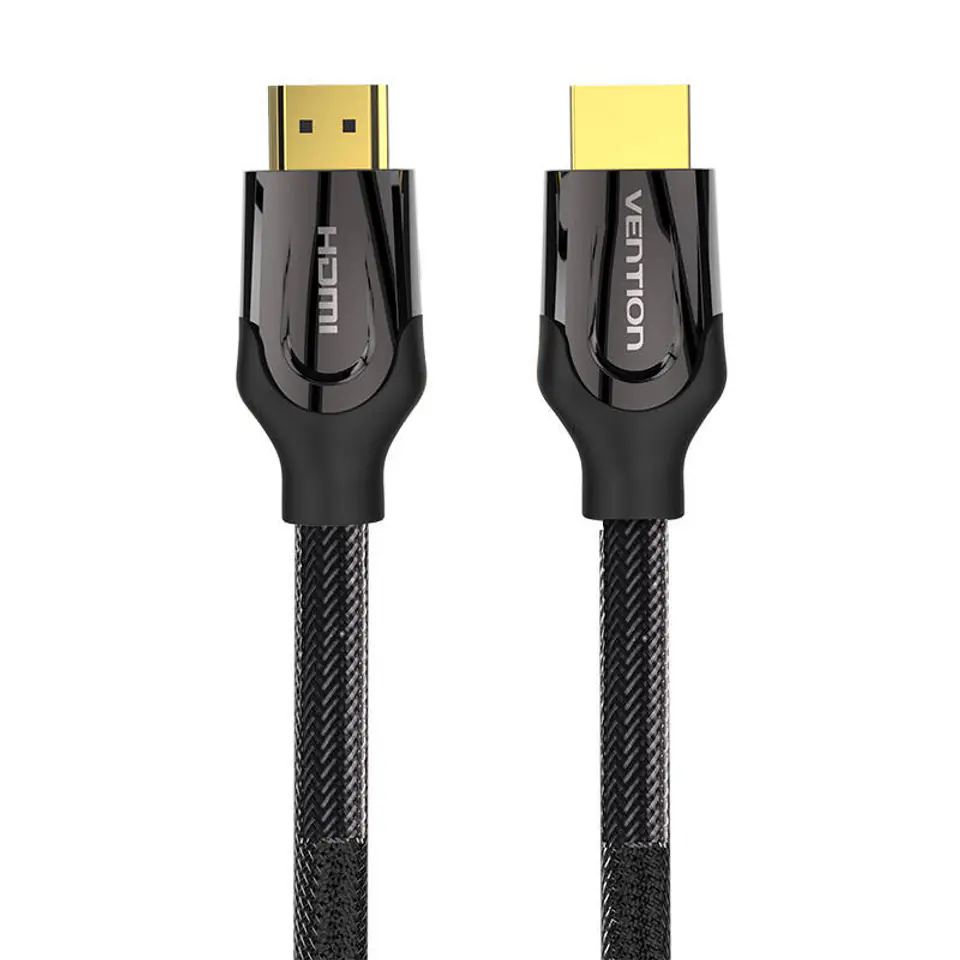 ⁨Kabel HDMI 2.0 Vention VAA-B05-B300 3m 4K 60Hz (czarny)⁩ w sklepie Wasserman.eu