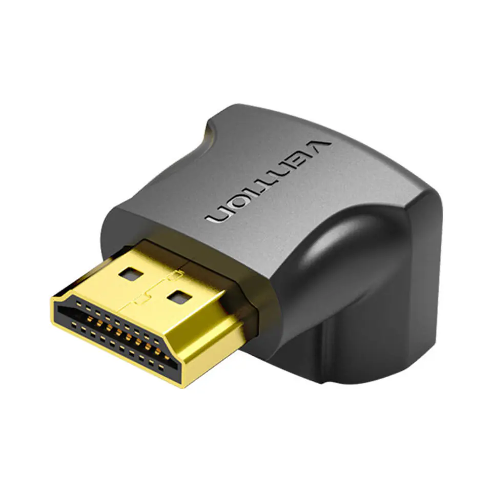 ⁨Adapter 270° HDMI męski do żeński Vention AINB0 4K 60Hz⁩ w sklepie Wasserman.eu