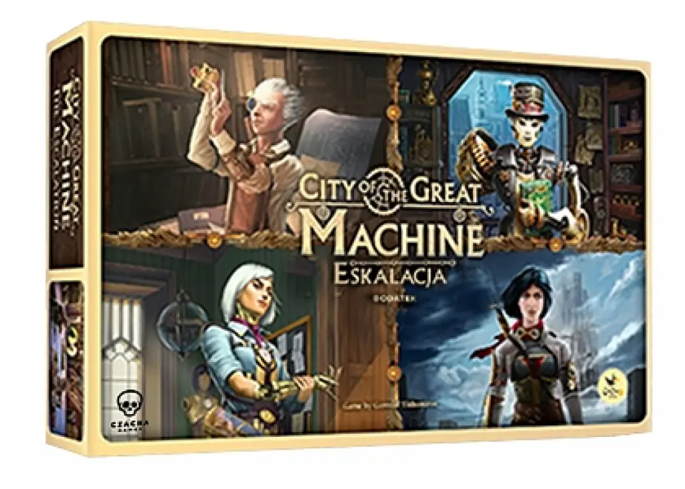 ⁨GRA CITY OF THE GREAT MACHINE: ESKALACJA dodatek - CZACHA GAMES⁩ w sklepie Wasserman.eu