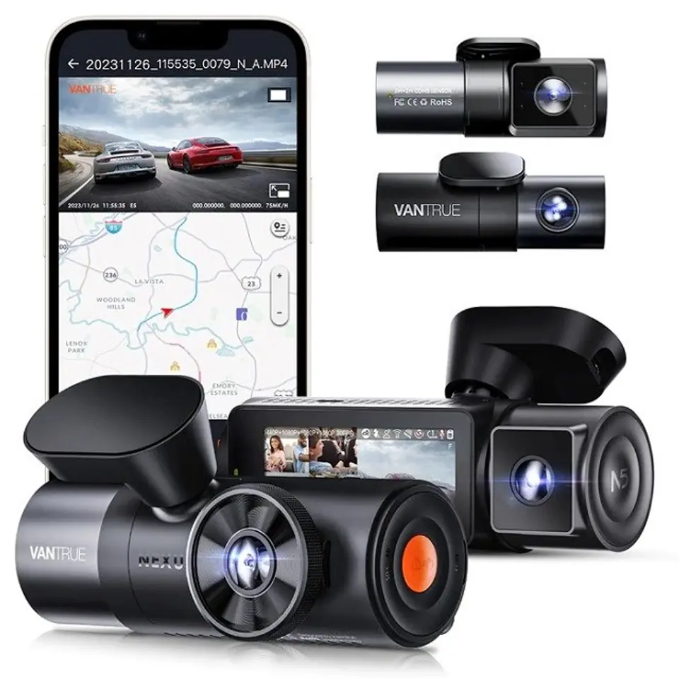 Wideorejestrator Vantrue N5 Nexus 5 w sklepie Wasserman.eu