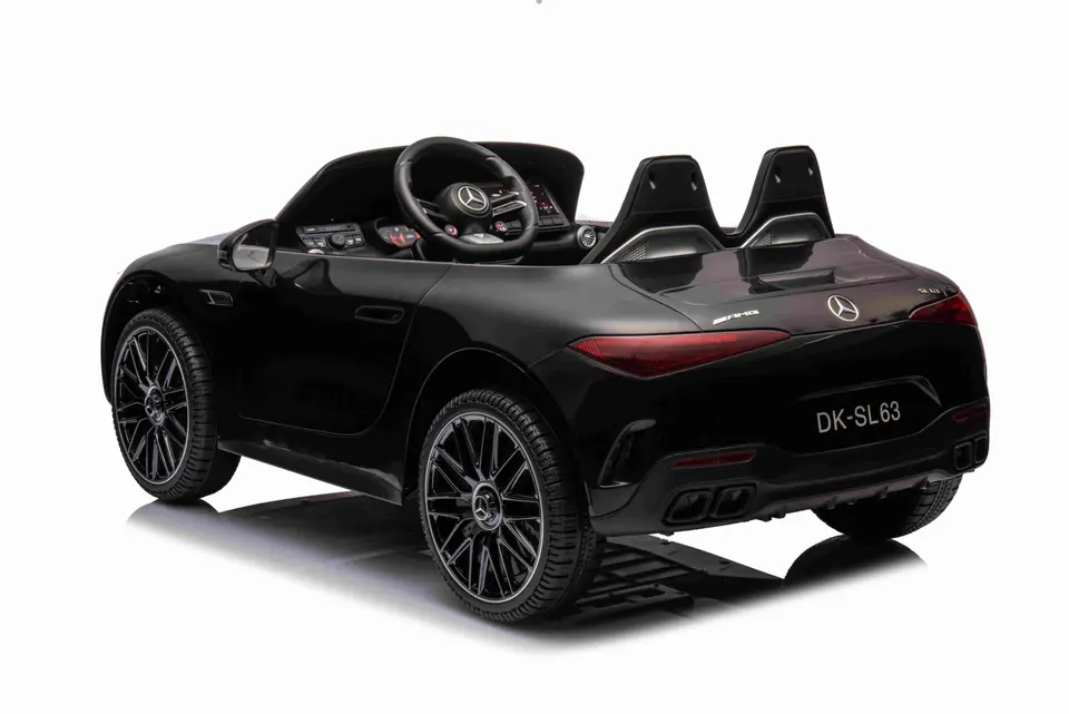 ⁨Pojazd Mercedes Benz AMG SL63 Czarny⁩ w sklepie Wasserman.eu