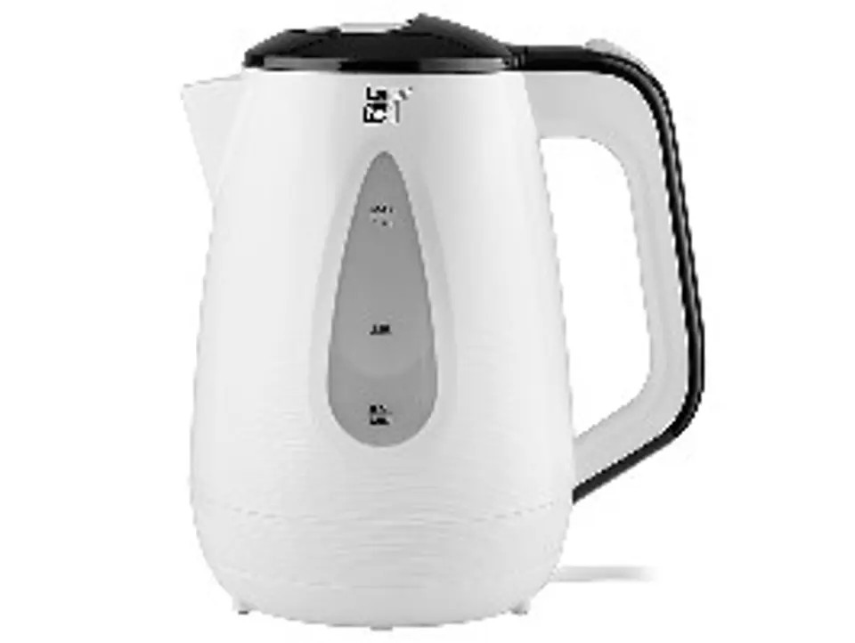 ⁨LAFE CEG018 white electric kettle 1.7 L Black, White 2200 W⁩ at Wasserman.eu