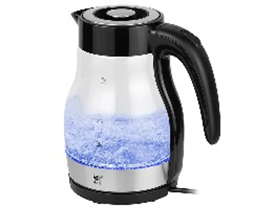 ⁨LAFE CEG017 electric kettle 1.7 L 2200 W Black, Transparent⁩ at Wasserman.eu