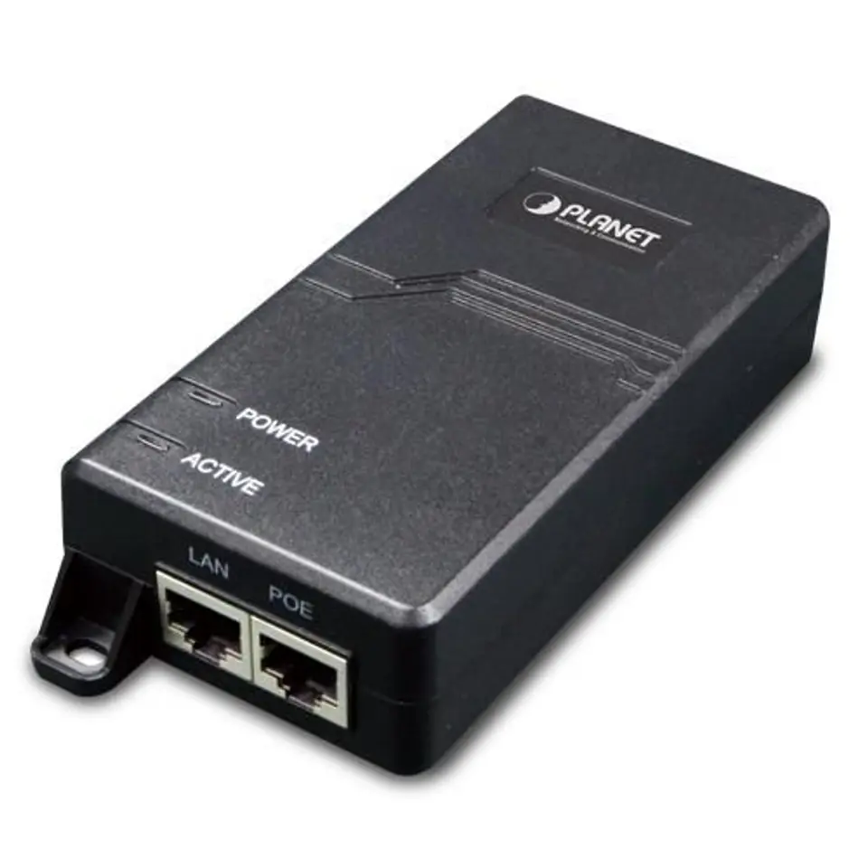 ⁨PLANET POE-163 PoE adapter Fast Ethernet, Gigabit Ethernet 53 V⁩ at Wasserman.eu