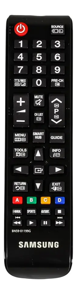 ⁨Samsung TM1240A Remote Control Black⁩ w sklepie Wasserman.eu