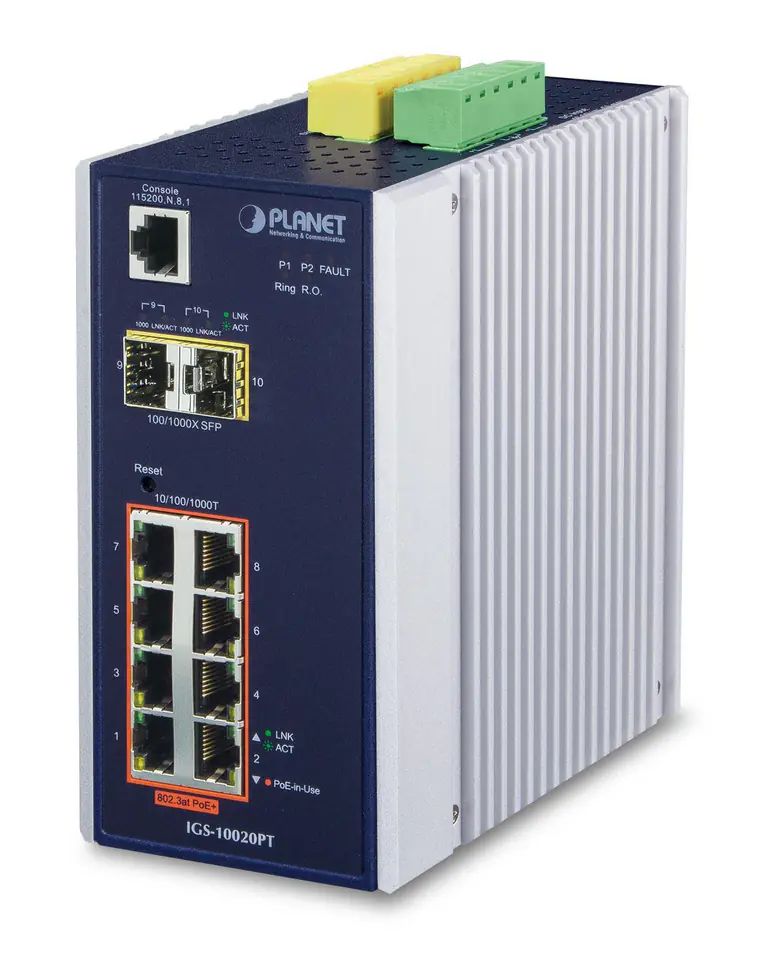 ⁨Planet IP30 L2+ SNMP Manageable⁩ w sklepie Wasserman.eu