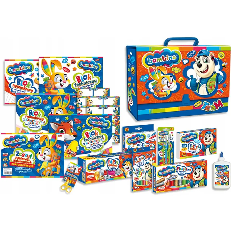 ⁨Bambino art set of little artist XXL 15 pieces⁩ at Wasserman.eu