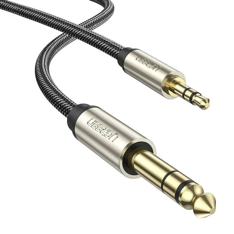 ⁨UGREEN AV127 Kabel jack 3.5 mm do TRS - 5m 	AV127(szary)⁩ w sklepie Wasserman.eu