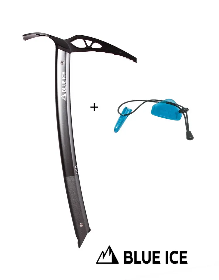 ⁨Czekan Blue Ice Falk Ice Axe 50 cm szary (dark grey)⁩ w sklepie Wasserman.eu