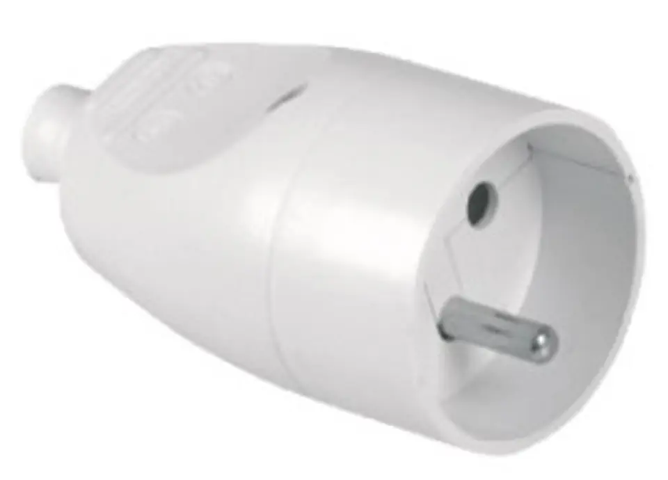 GNIAZDO POJEDYNCZE 16A 250V ROZBIERALNE Z/U CZARNE w sklepie Wasserman.eu